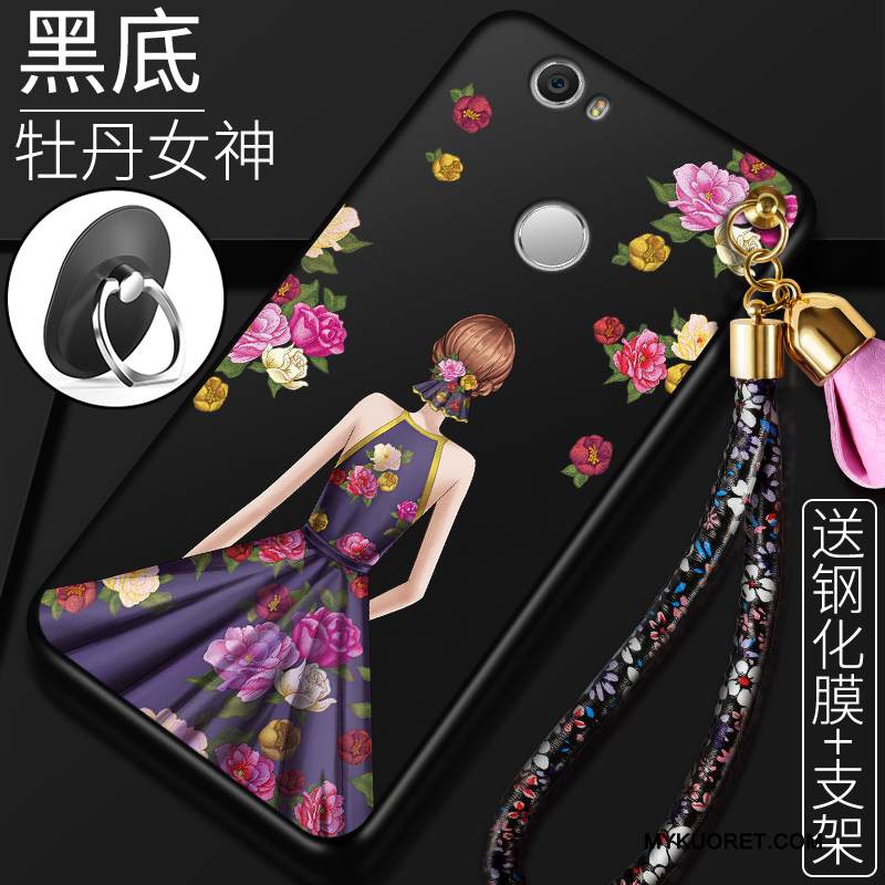 Kuori Huawei Nova Silikoni Murtumaton Pesty Suede, Kotelo Huawei Nova Suojaus Nuoret Puhelimen Kuoret