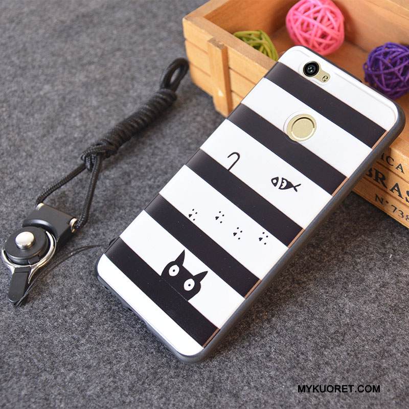 Kuori Huawei Nova Silikoni Rakastunut Murtumaton, Kotelo Huawei Nova Suojaus Puhelimen Kuoret Ripustettavat Koristeet