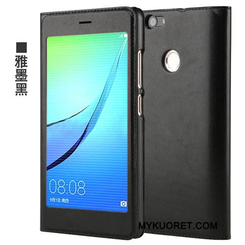 Kuori Huawei Nova Suojaus Murtumaton Jauhe, Kotelo Huawei Nova Nahka Puhelimen Kuoret