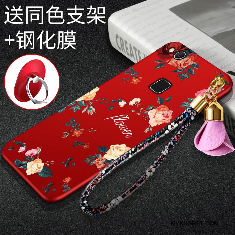 Kuori Huawei Nova Suojaus Puhelimen Kuoret Punainen, Kotelo Huawei Nova Nuoret Pesty Suede