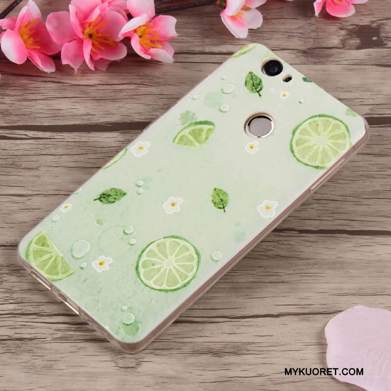 Kuori Huawei Nova Suojaus Violetti Puhelimen Kuoret, Kotelo Huawei Nova Kohokuviointi Trendi