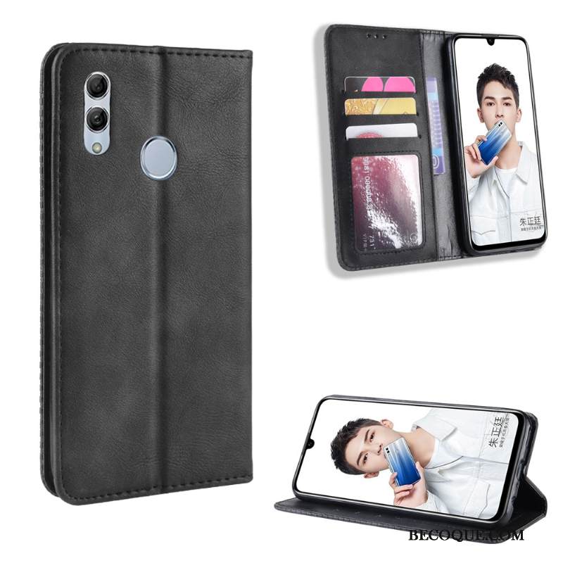 Kuori Huawei P Smart 2019 Kuoret 说 Puhelimen Kuoret, Kotelo Huawei P Smart 2019 Nahka Kukkakuvio