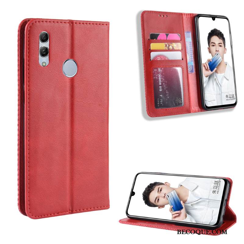 Kuori Huawei P Smart 2019 Kuoret 说 Puhelimen Kuoret, Kotelo Huawei P Smart 2019 Nahka Kukkakuvio