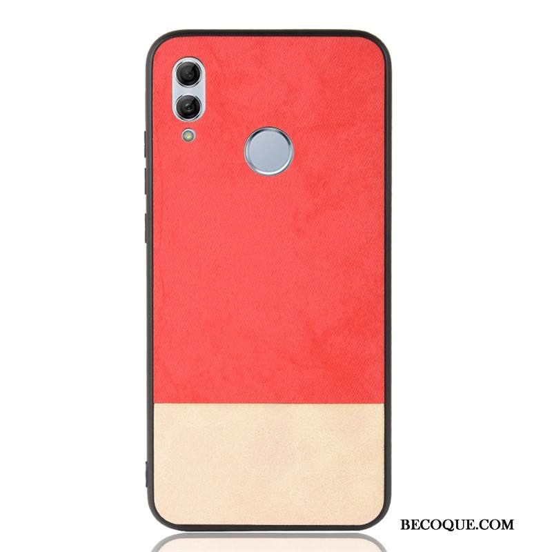 Kuori Huawei P Smart 2019 Laukut Denimi Puhelimen Kuoret, Kotelo Huawei P Smart 2019 Nahka Sininen Murtumaton