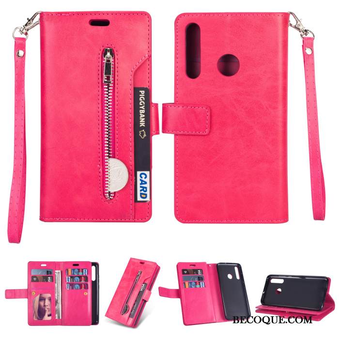 Kuori Huawei P Smart+ 2019 Laukut Puhelimen Kuoret Murtumaton, Kotelo Huawei P Smart+ 2019 Nahka Vihreä