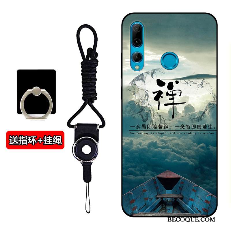 Kuori Huawei P Smart+ 2019 Laukut Puhelimen Kuoret Pesty Suede, Kotelo Huawei P Smart+ 2019 Suojaus Net Red Murtumaton