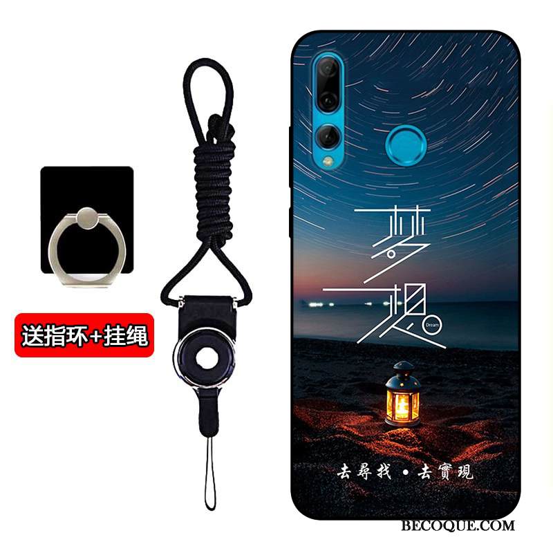 Kuori Huawei P Smart+ 2019 Laukut Puhelimen Kuoret Pesty Suede, Kotelo Huawei P Smart+ 2019 Suojaus Net Red Murtumaton