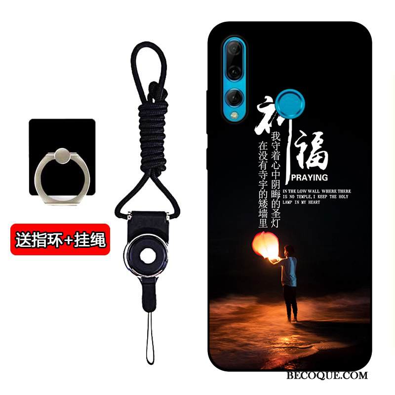 Kuori Huawei P Smart+ 2019 Laukut Puhelimen Kuoret Pesty Suede, Kotelo Huawei P Smart+ 2019 Suojaus Net Red Murtumaton