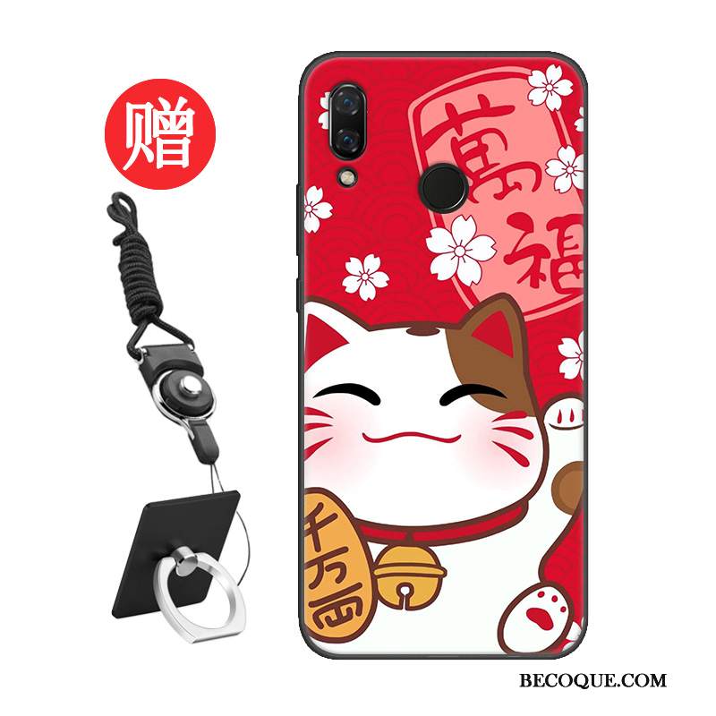 Kuori Huawei P Smart 2019 Laukut Puhelimen Kuoret Punainen, Kotelo Huawei P Smart 2019 Suojaus Muokata Malli