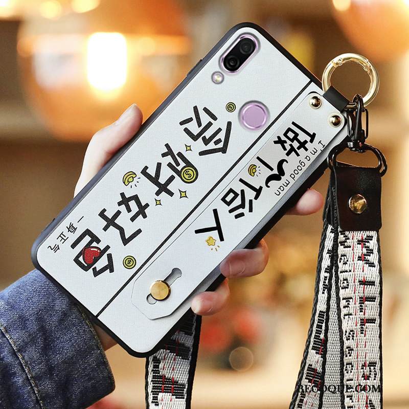 Kuori Huawei P Smart 2019 Laukut Puhelimen Kuoret Ripustettavat Koristeet, Kotelo Huawei P Smart 2019 Silikoni Tide-brändi Persoonallisuus