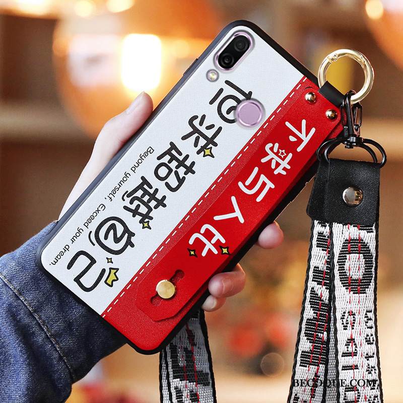 Kuori Huawei P Smart 2019 Laukut Puhelimen Kuoret Ripustettavat Koristeet, Kotelo Huawei P Smart 2019 Silikoni Tide-brändi Persoonallisuus