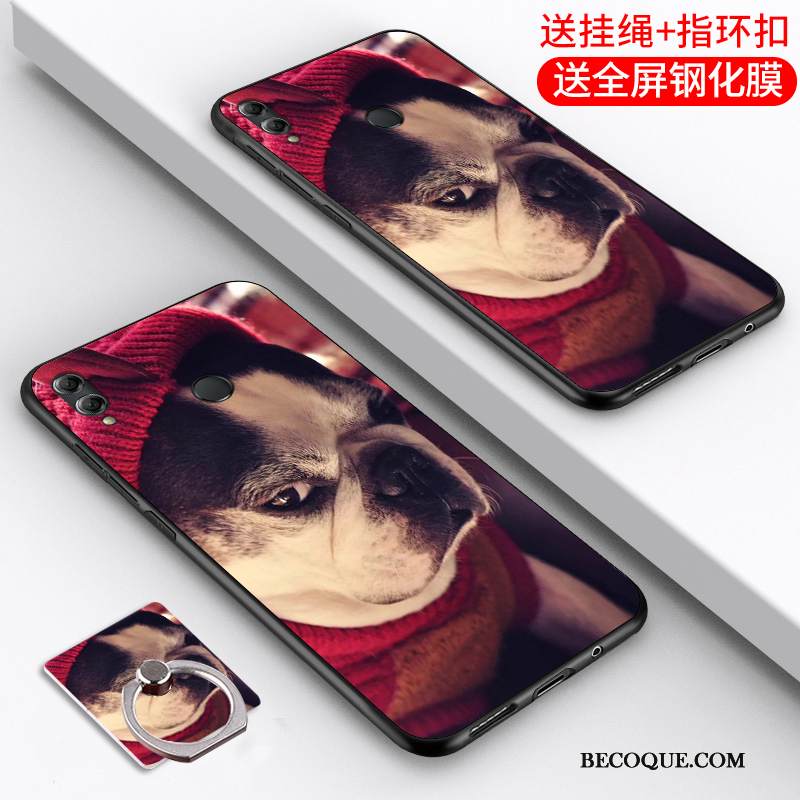 Kuori Huawei P Smart 2019 Laukut Ripustettavat Koristeet Punainen, Kotelo Huawei P Smart 2019 Silikoni Puhelimen Kuoret Nuoret