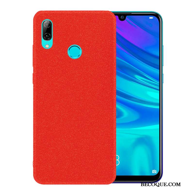 Kuori Huawei P Smart 2019 Laukut Yksinkertainen Puhelimen Kuoret, Kotelo Huawei P Smart 2019 Suojaus Jauhe Pesty Suede