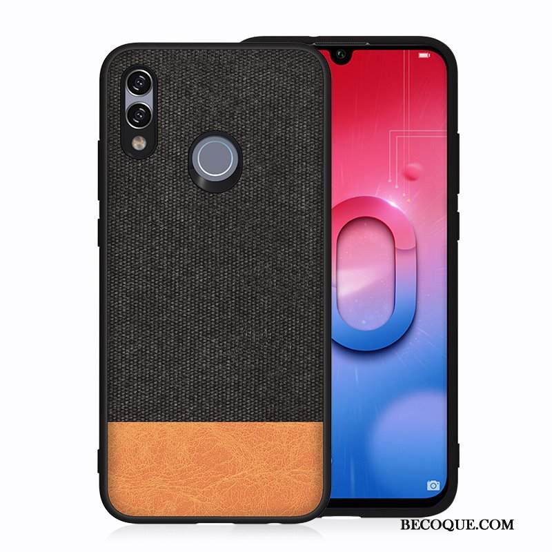 Kuori Huawei P Smart 2019 Luova Murtumaton Takakansi, Kotelo Huawei P Smart 2019 Laukut Puhelimen Kuoret Musta