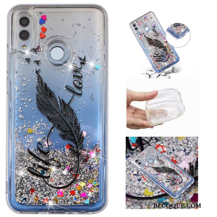 Kuori Huawei P Smart 2019 Neste Puhelimen Kuoret, Kotelo Huawei P Smart 2019 Sininen Juoksuhiekka