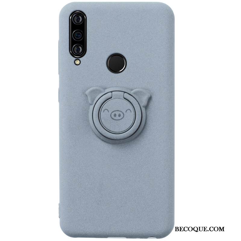 Kuori Huawei P Smart+ 2019 Pehmeä Neste Pesty Suede Tummansininen, Kotelo Huawei P Smart+ 2019 Suojaus