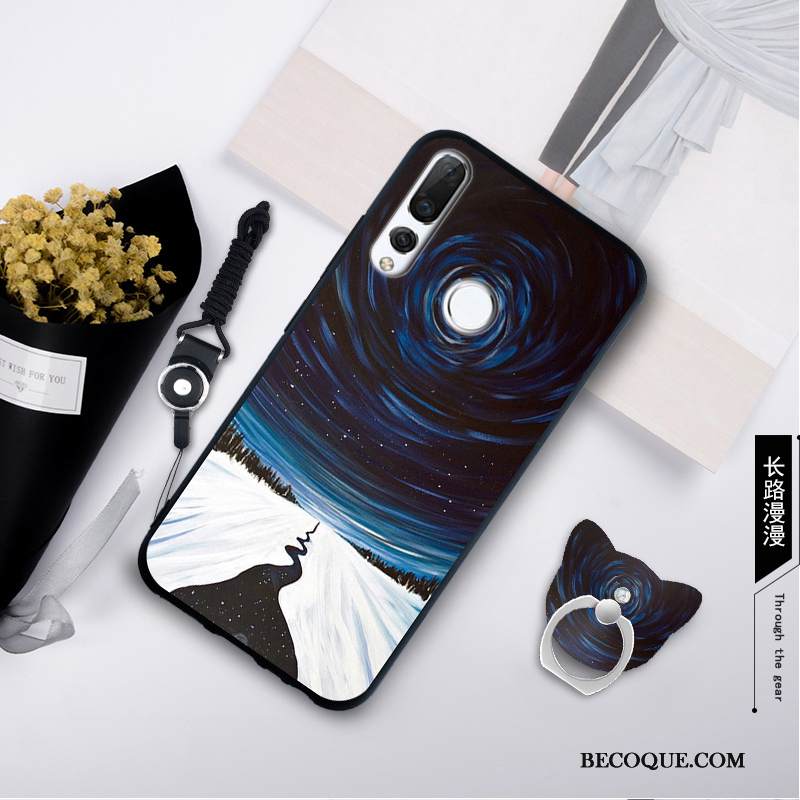 Kuori Huawei P Smart+ 2019 Pehmeä Neste Ripustettavat Koristeet Puhelimen Kuoret, Kotelo Huawei P Smart+ 2019 Vihreä Uusi