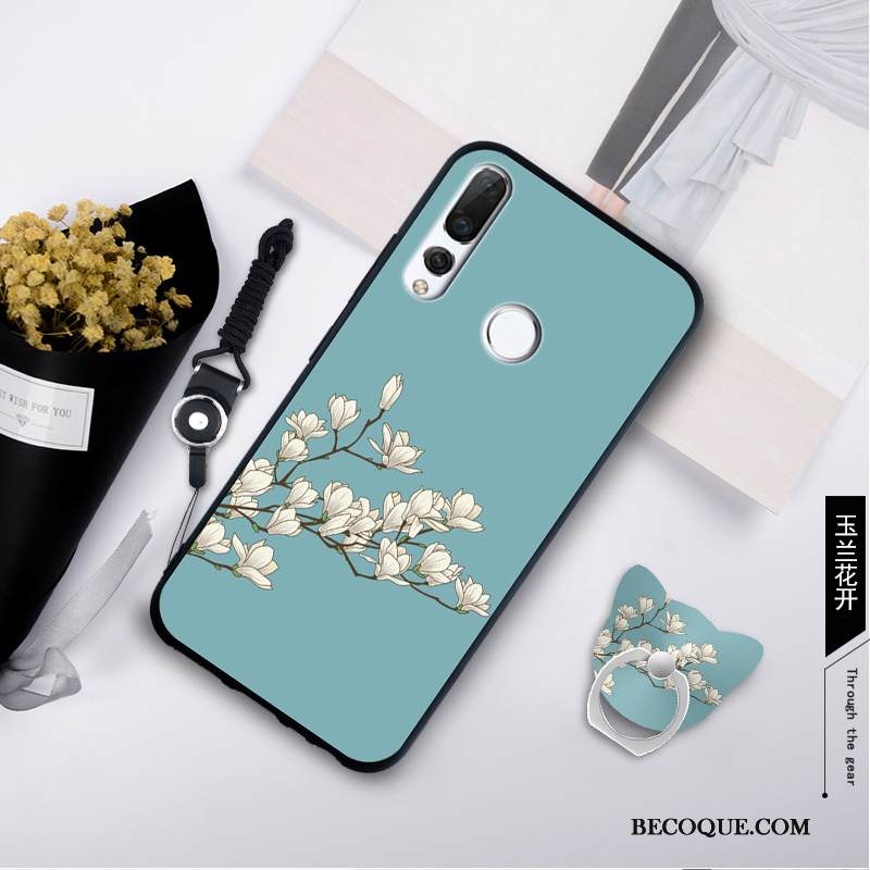 Kuori Huawei P Smart+ 2019 Pehmeä Neste Ripustettavat Koristeet Puhelimen Kuoret, Kotelo Huawei P Smart+ 2019 Vihreä Uusi