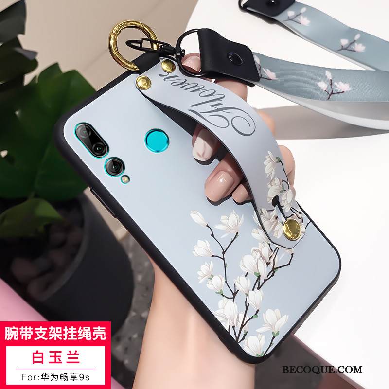 Kuori Huawei P Smart+ 2019 Silikoni Kissa Rakastunut, Kotelo Huawei P Smart+ 2019 Puhelimen Kuoret