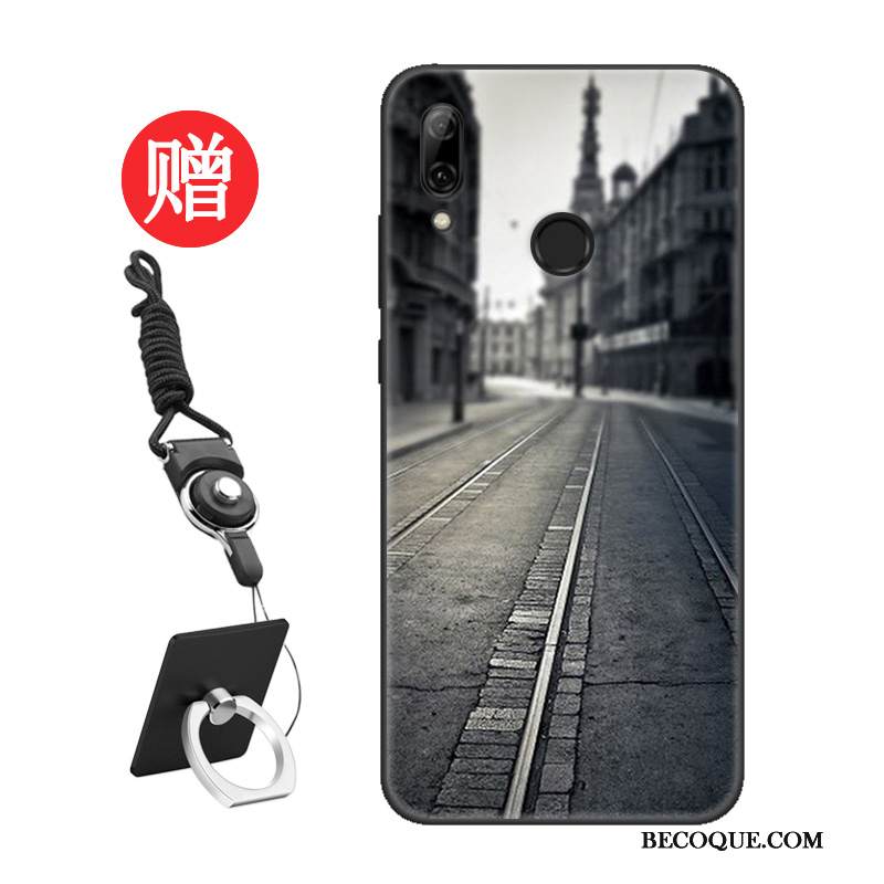 Kuori Huawei P Smart 2019 Silikoni Malli Rakastunut, Kotelo Huawei P Smart 2019 Laukut Muokata Persoonallisuus