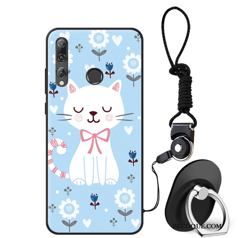 Kuori Huawei P Smart+ 2019 Silikoni Puhelimen Kuoret Kissa, Kotelo Huawei P Smart+ 2019 Pehmeä Neste Murtumaton Ihana