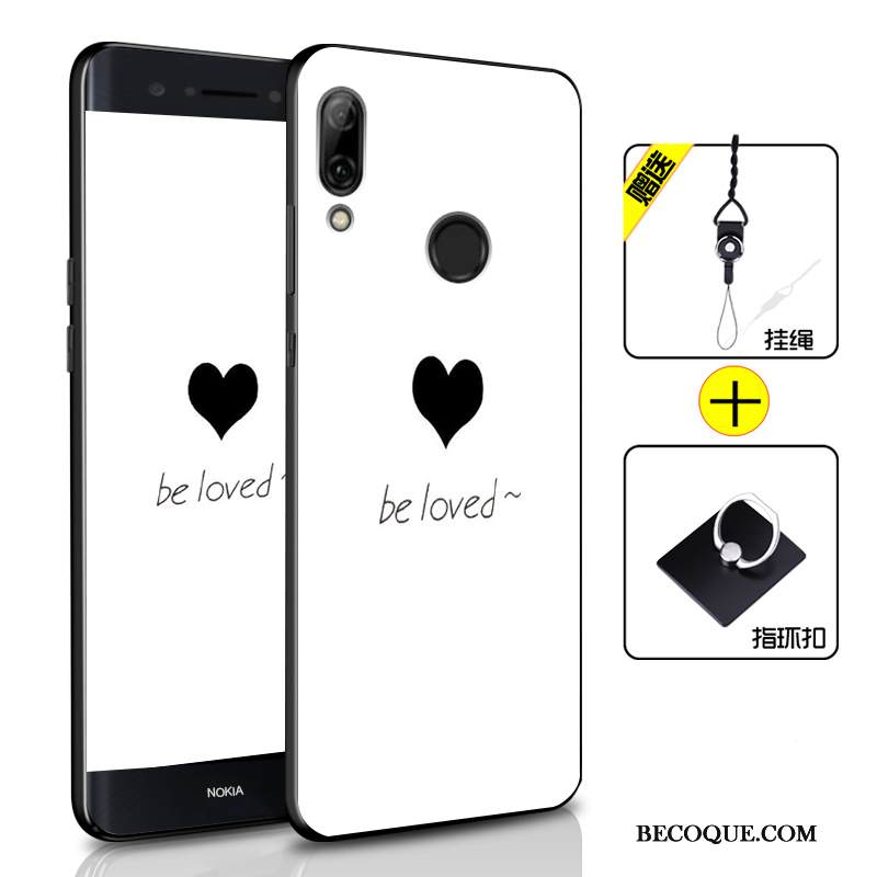 Kuori Huawei P Smart 2019 Silikoni Puhelimen Kuoret Murtumaton, Kotelo Huawei P Smart 2019 Pehmeä Neste Sininen Persoonallisuus