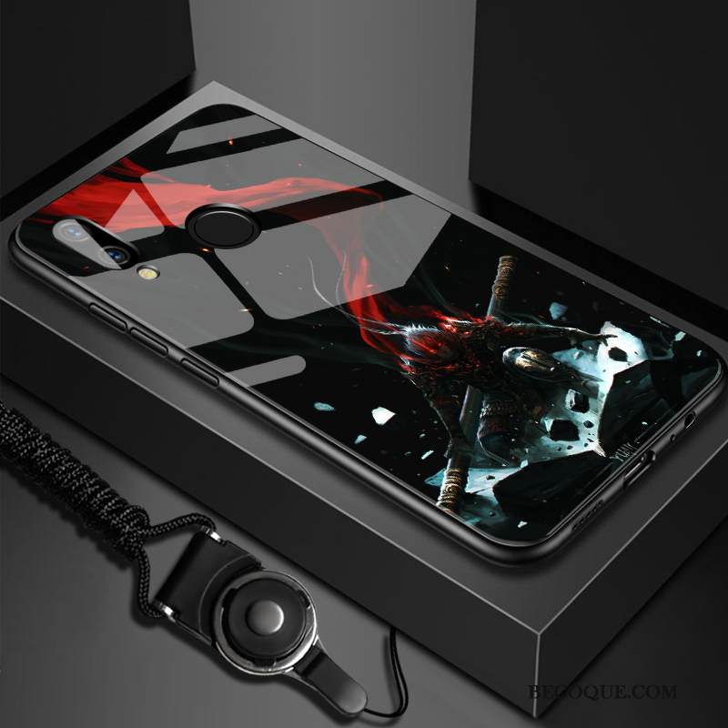 Kuori Huawei P Smart 2019 Suojaus Puhelimen Kuoret Sininen, Kotelo Huawei P Smart 2019 Muokata Lasi