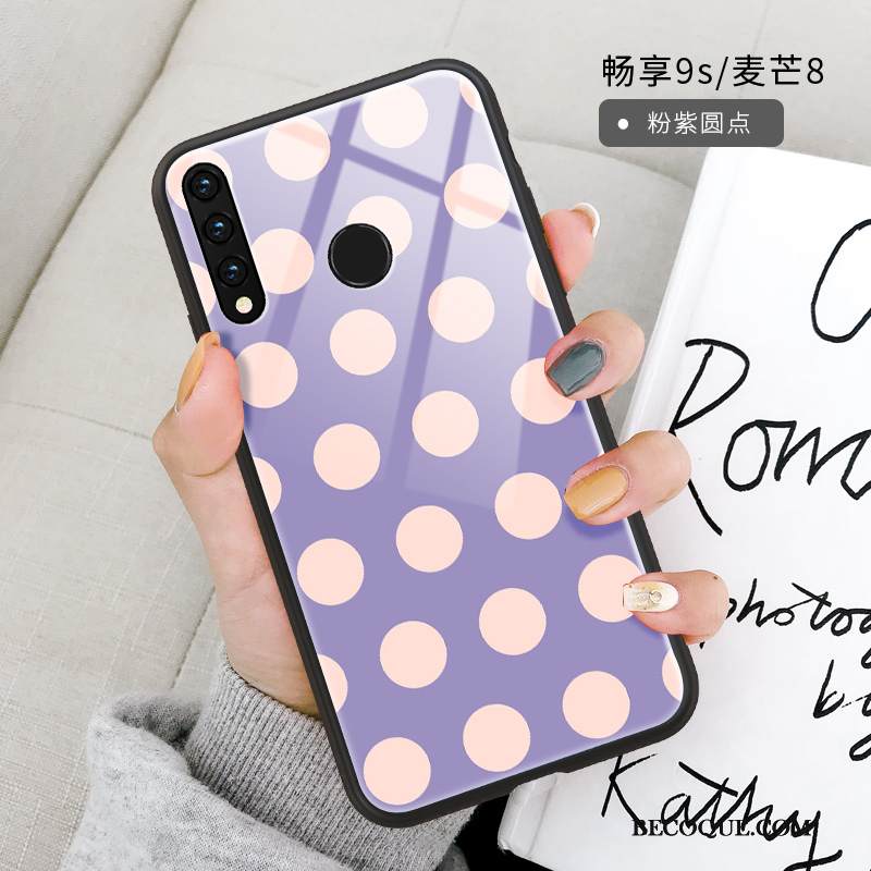 Kuori Huawei P Smart+ 2019 Suojaus Rakkaus Vaalean, Kotelo Huawei P Smart+ 2019 Laukut Piste Peili