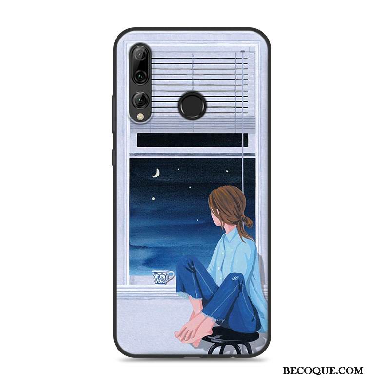Kuori Huawei P Smart+ 2019 Suojaus Ripustettavat Koristeet Trendi, Kotelo Huawei P Smart+ 2019 Laukut Persoonallisuus Kukka