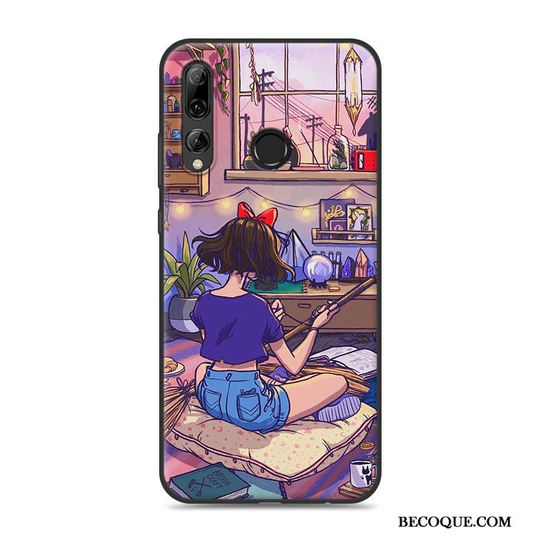 Kuori Huawei P Smart+ 2019 Suojaus Ripustettavat Koristeet Trendi, Kotelo Huawei P Smart+ 2019 Laukut Persoonallisuus Kukka