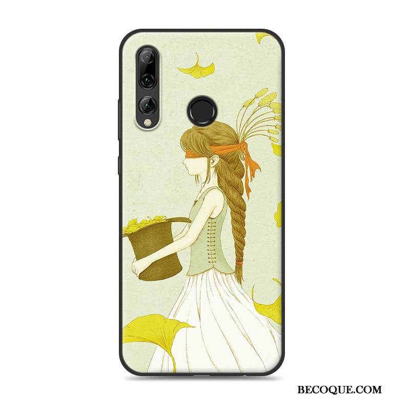 Kuori Huawei P Smart+ 2019 Suojaus Ripustettavat Koristeet Trendi, Kotelo Huawei P Smart+ 2019 Laukut Persoonallisuus Kukka