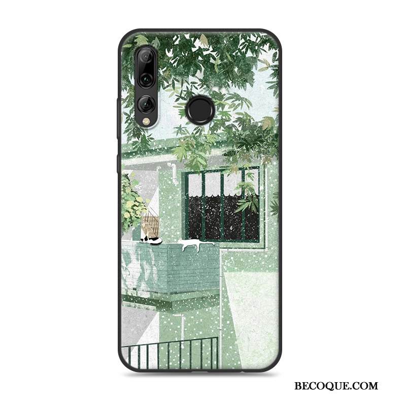 Kuori Huawei P Smart+ 2019 Suojaus Ripustettavat Koristeet Trendi, Kotelo Huawei P Smart+ 2019 Laukut Persoonallisuus Kukka