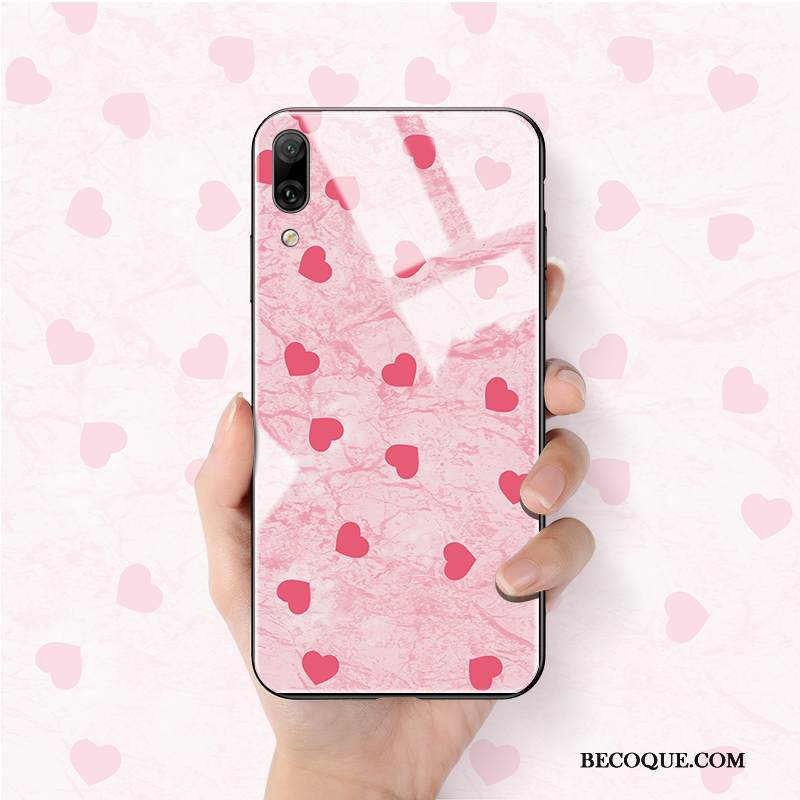 Kuori Huawei P Smart+ 2019 Vuosikerta Murtumaton Rakkaus, Kotelo Huawei P Smart+ 2019 Laukut Ohut Jauhe