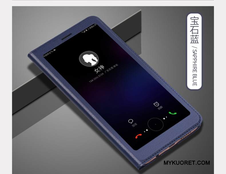 Kuori Huawei P Smart Kuoret Murtumaton Punainen, Kotelo Huawei P Smart Nahka