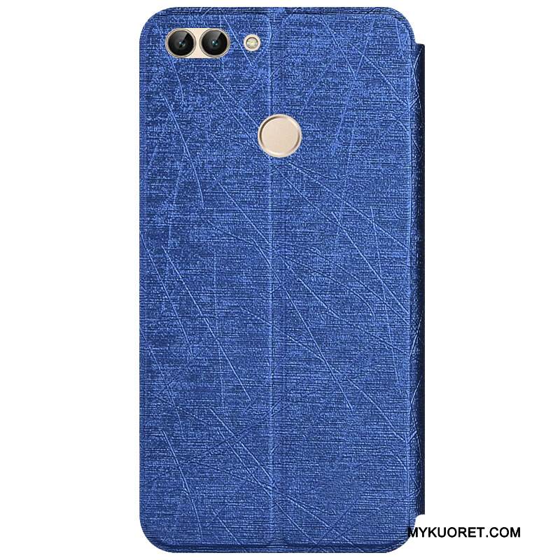 Kuori Huawei P Smart Kuoret Punainen, Kotelo Huawei P Smart Nahka