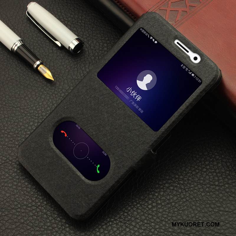 Kuori Huawei P Smart Kuoret Sininen Murtumaton, Kotelo Huawei P Smart Nahka Puhelimen Kuoret