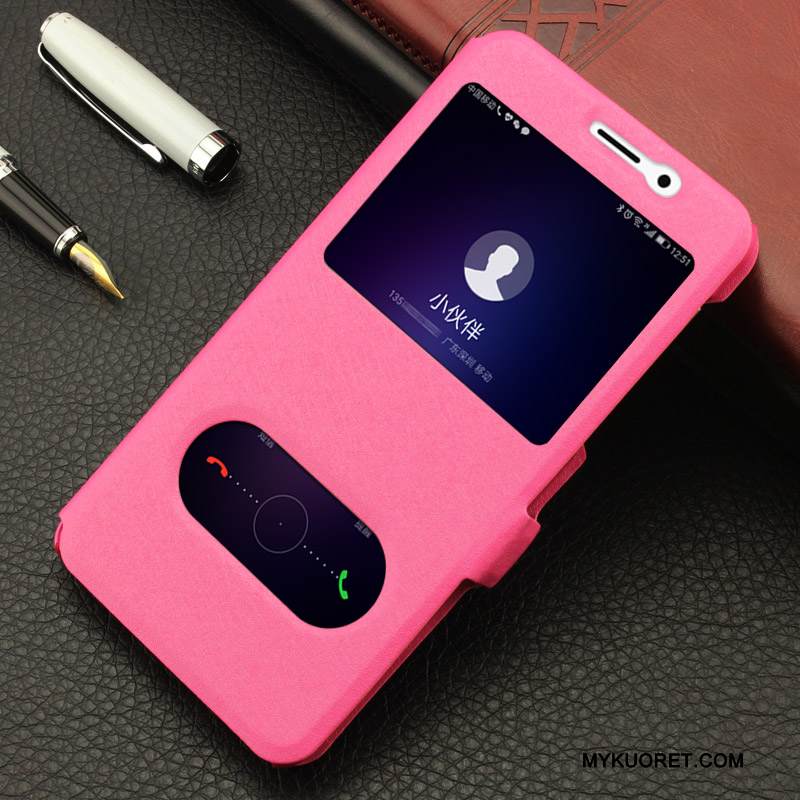 Kuori Huawei P Smart Kuoret Sininen Murtumaton, Kotelo Huawei P Smart Nahka Puhelimen Kuoret