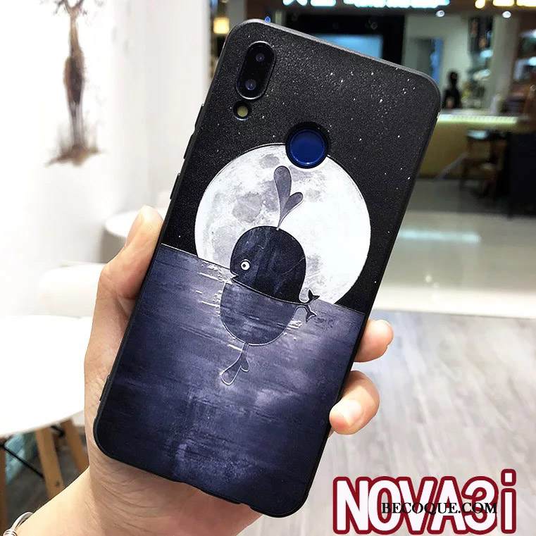 Kuori Huawei P Smart+ Laukut Murtumaton Puhelimen Kuoret, Kotelo Huawei P Smart+ Luova Ohut Persoonallisuus