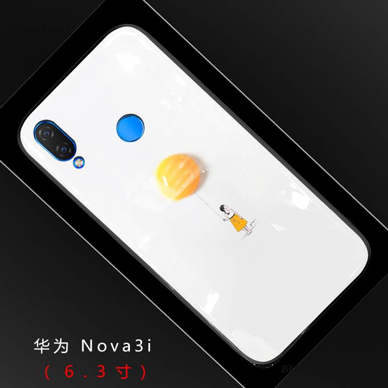 Kuori Huawei P Smart+ Laukut Persoonallisuus Ihana, Kotelo Huawei P Smart+ Silikoni Puhelimen Kuoret Kova