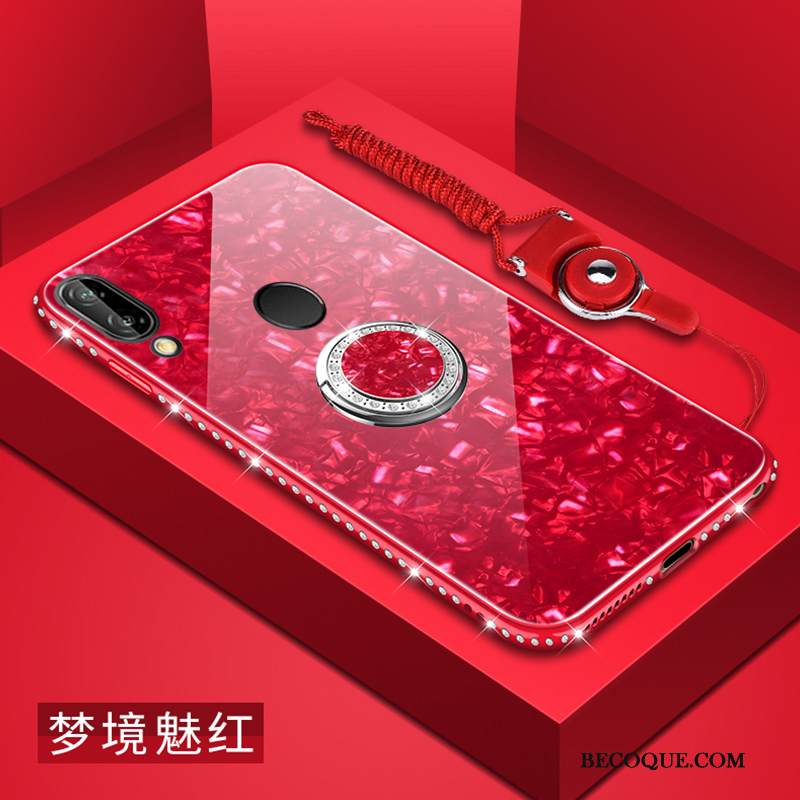 Kuori Huawei P Smart+ Laukut Persoonallisuus Peili, Kotelo Huawei P Smart+ Suojaus Puhelimen Kuoret Kova