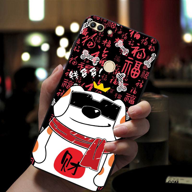 Kuori Huawei P Smart Laukut Punainen Pesty Suede, Kotelo Huawei P Smart Suojaus Uusi Puhelimen Kuoret