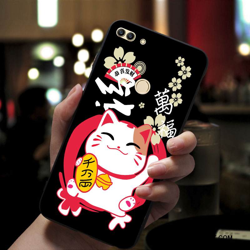 Kuori Huawei P Smart Laukut Punainen Pesty Suede, Kotelo Huawei P Smart Suojaus Uusi Puhelimen Kuoret