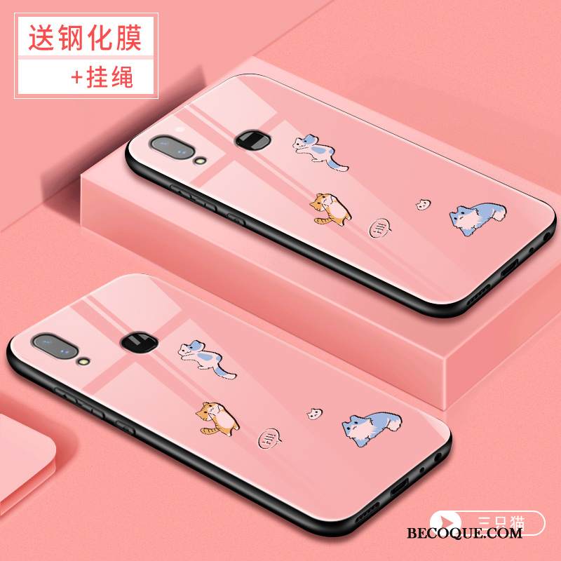 Kuori Huawei P Smart+ Luova Murtumaton Trendi, Kotelo Huawei P Smart+ Sarjakuva Puhelimen Kuoret Punainen