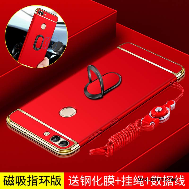 Kuori Huawei P Smart Luova Puhelimen Kuoret Murtumaton, Kotelo Huawei P Smart Magneettinen Kova