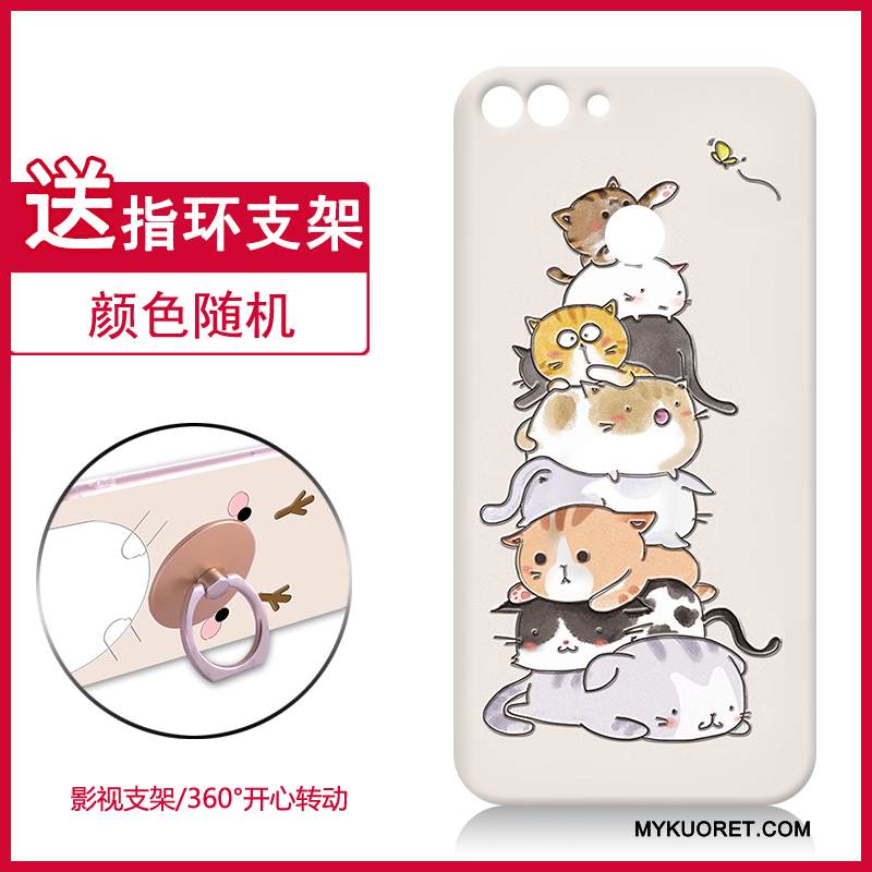 Kuori Huawei P Smart Luova Vaaleansininen Murtumaton, Kotelo Huawei P Smart Pehmeä Neste Persoonallisuus Puhelimen Kuoret