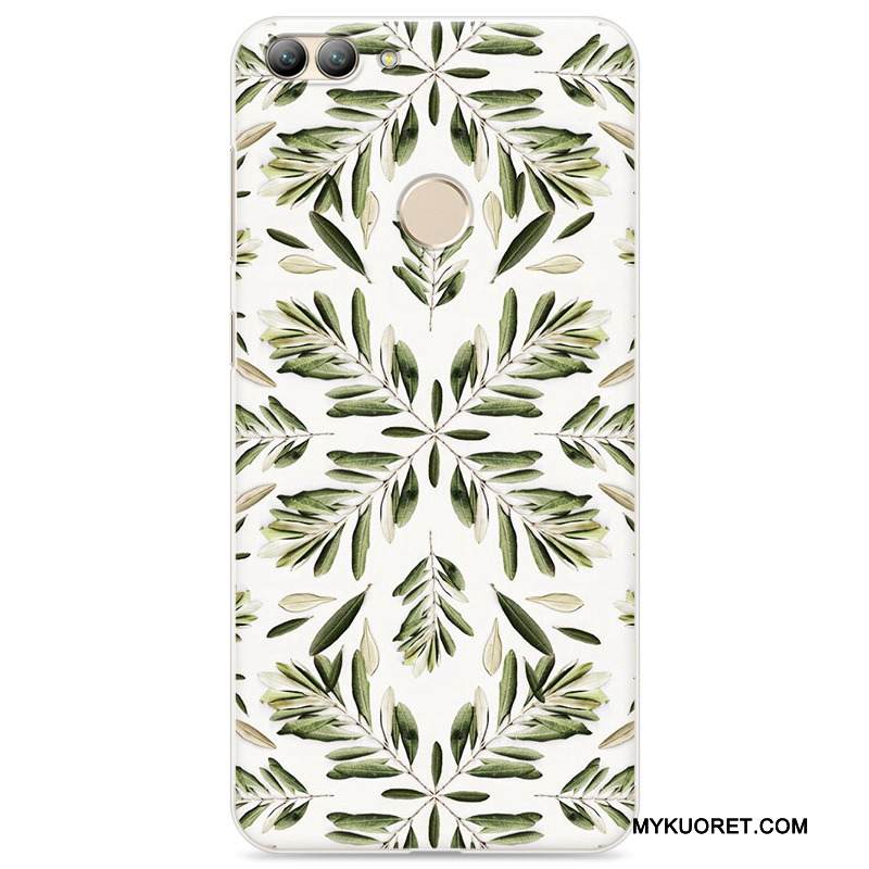 Kuori Huawei P Smart Maalaus Murtumaton Puhelimen Kuoret, Kotelo Huawei P Smart Pehmeä Neste Persoonallisuus Sininen