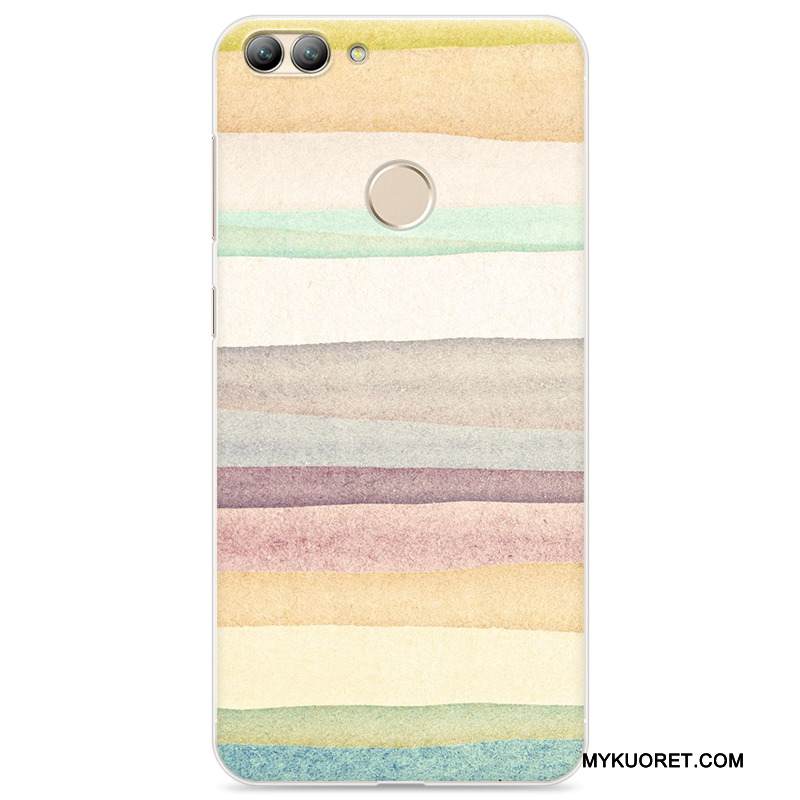 Kuori Huawei P Smart Maalaus Murtumaton Puhelimen Kuoret, Kotelo Huawei P Smart Pehmeä Neste Persoonallisuus Sininen