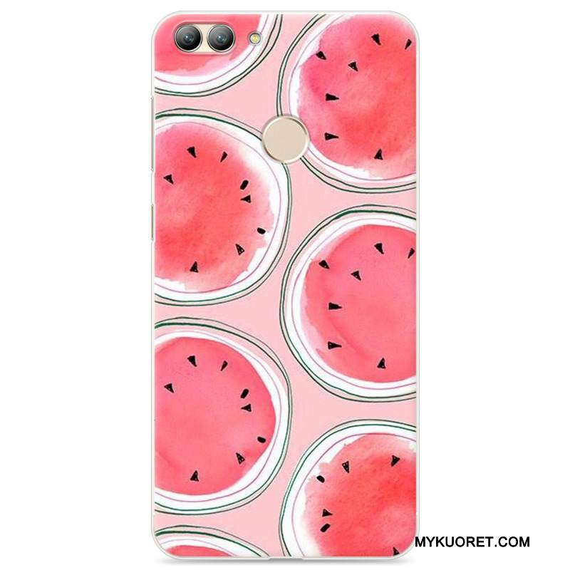 Kuori Huawei P Smart Maalaus Murtumaton Puhelimen Kuoret, Kotelo Huawei P Smart Pehmeä Neste Persoonallisuus Sininen