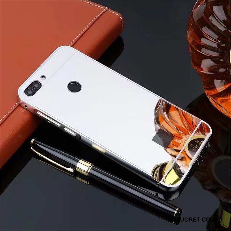 Kuori Huawei P Smart Metalli Puhelimen Kuoret Takakansi, Kotelo Huawei P Smart Suojaus Trendi Kulta