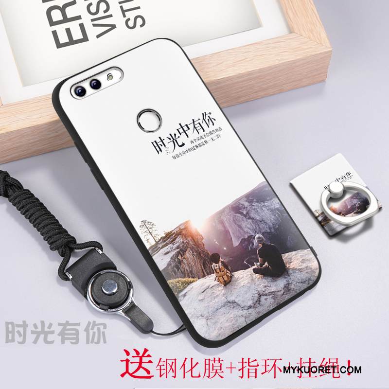 Kuori Huawei P Smart Monivärinen Pesty Suede Tide-brändi, Kotelo Huawei P Smart Luova Murtumaton Persoonallisuus